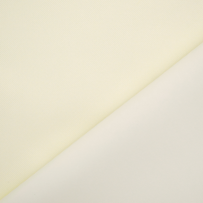 Tissu déperlant extérieur polyester uni, vanille