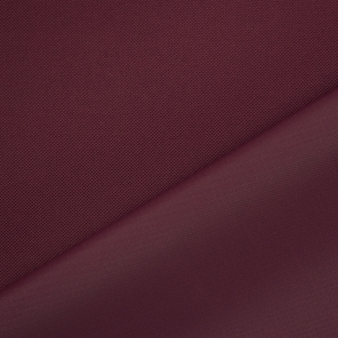 Polyester outdoorstof uni, wijnrood