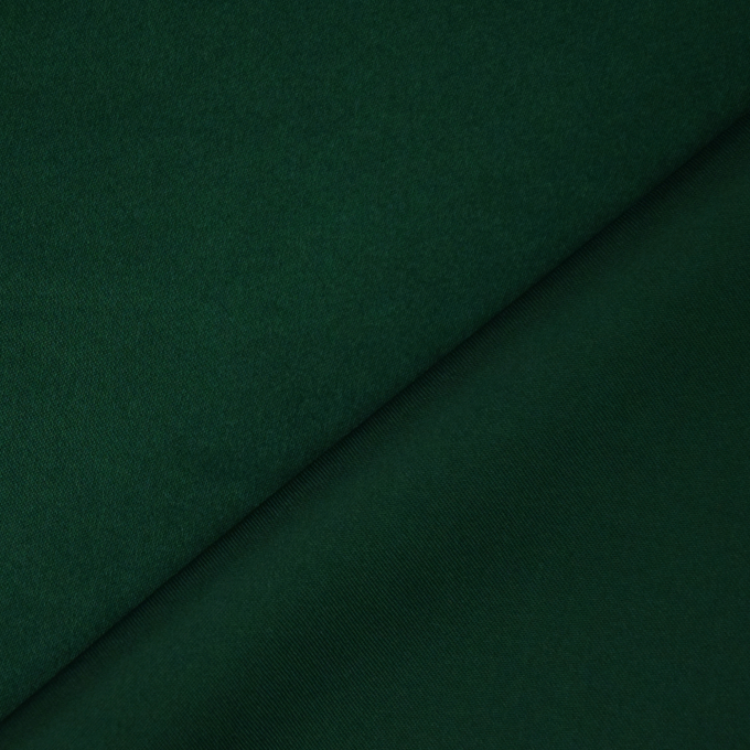 Tissu satin polyester uni, vert sapin