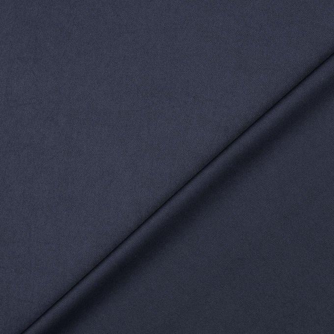 Tissu jersey polyester, bleu marine