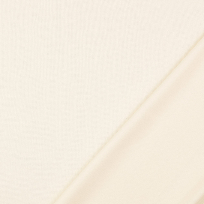 Tissu jersey polyester, blanc cassé
