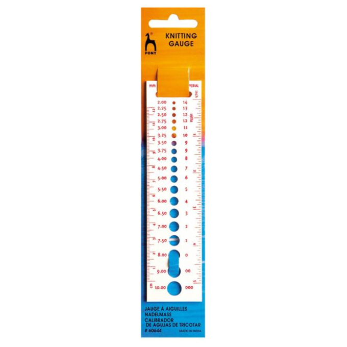 Pony Knitting Gauge