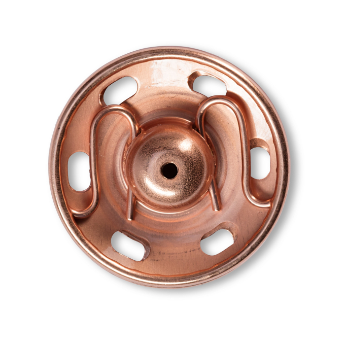 Prym 3 Aannaaidrukknopen roségoudkleurig 21 mm