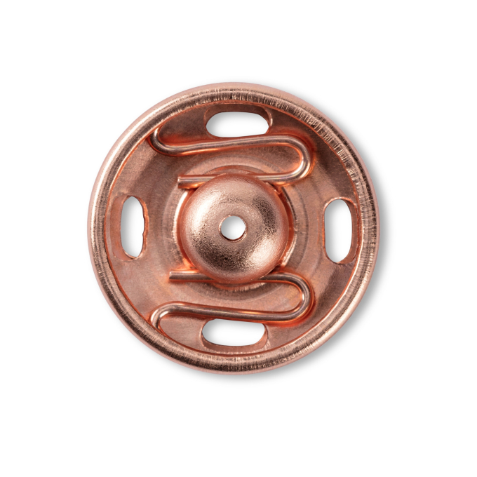 Prym 3 Aannaaidrukknopen roségoudkleurig 21 mm