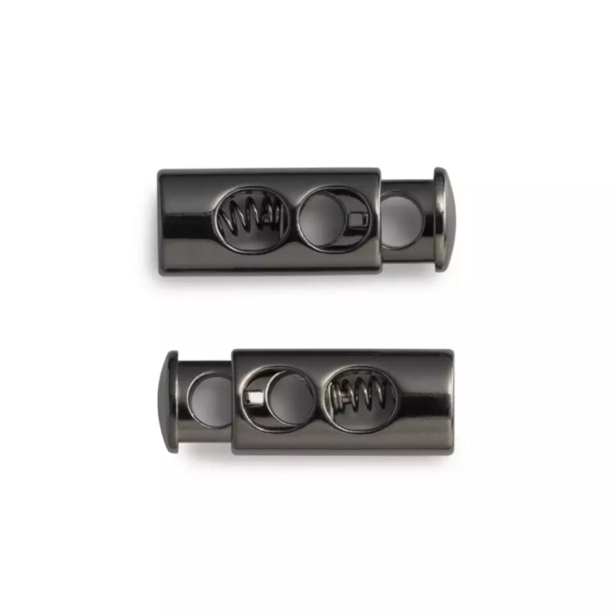 Prym Koordstopper, 2 gaten, gunmetal