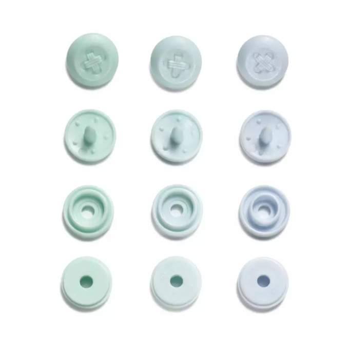 Prym Love Color Snaps Mini, Naai-optiek, mintgroen