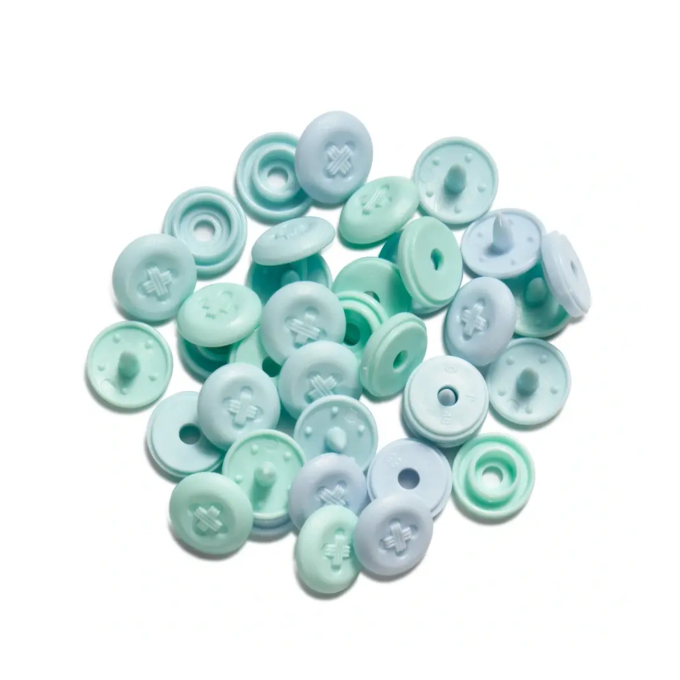 Prym Love Color Snaps Mini, Naai-optiek, mintgroen