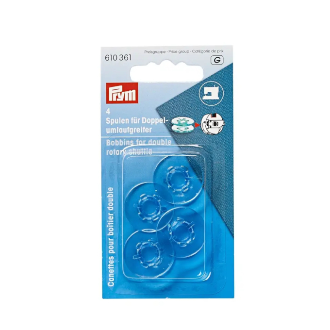 PRYM Nähmaschinenspulen für Doppelumlaufgreifer
