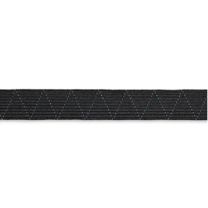 Prym Elastique standard 20 mm, 1 m, résistant à l'ébullition, noir