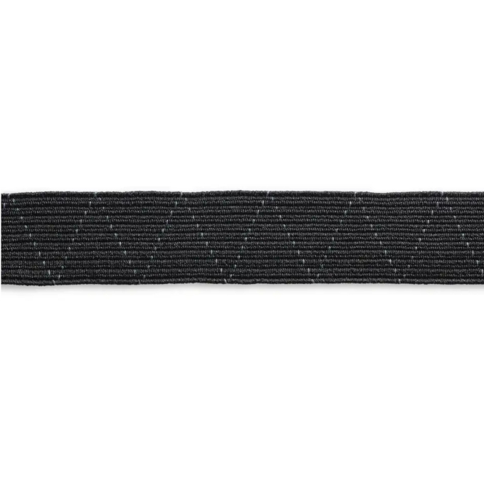 Prym Elastique standard 25 mm, 1 m, résistant à l'ébullition, noir