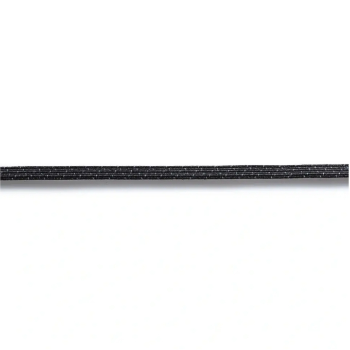 Prym Elastique standard 5mm, 3 m, résistant à l'ébullition, noir