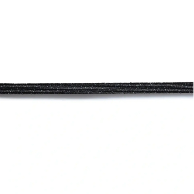 Prym standard elastic 7 mm, 5 m,, boil-proof, black
