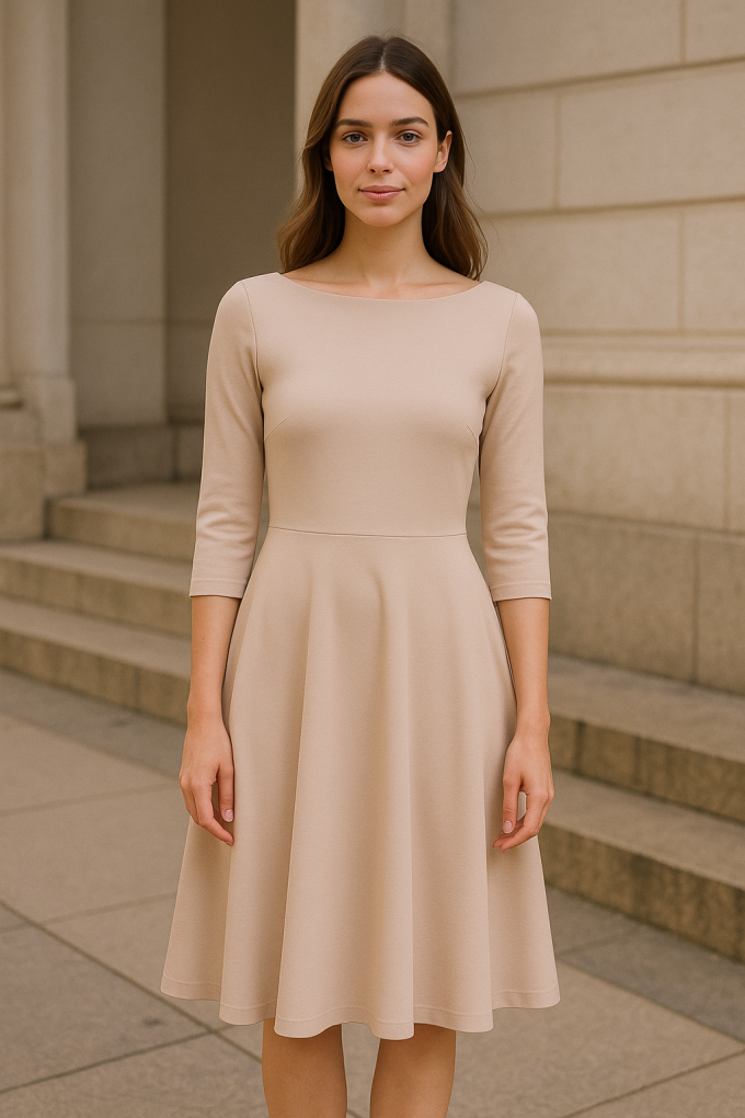 Punta di Roma jersey, beige
