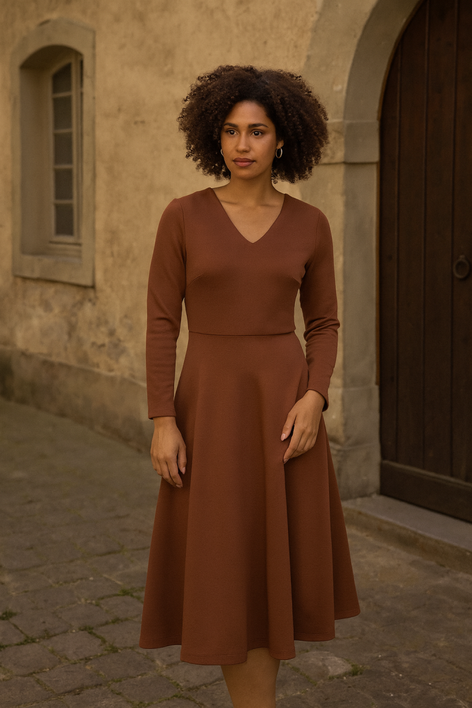 Punta di Roma jersey, bruin
