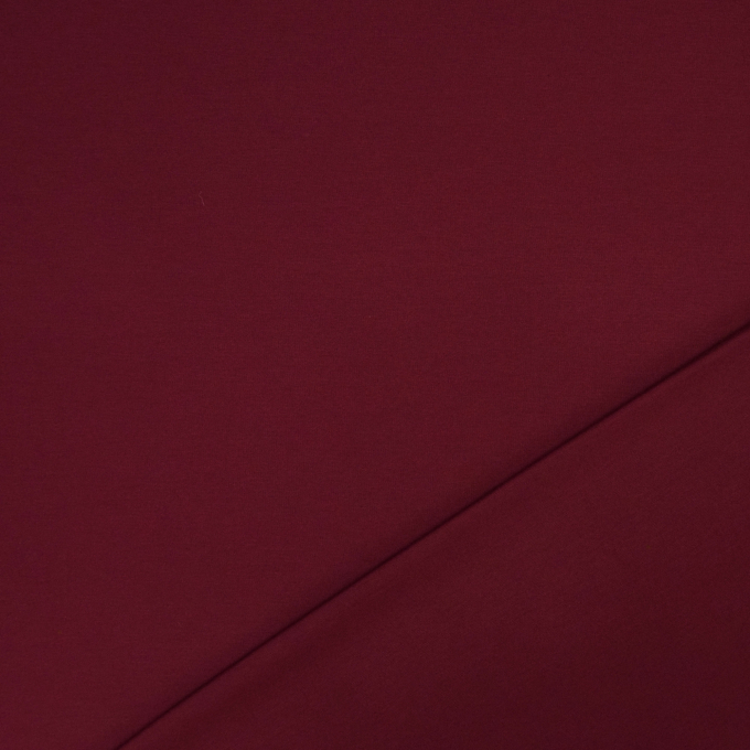 Punta di Roma jersey uni, wijnrood