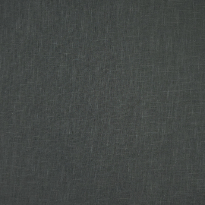 Tissu ramie id. lin uni, gris foncé