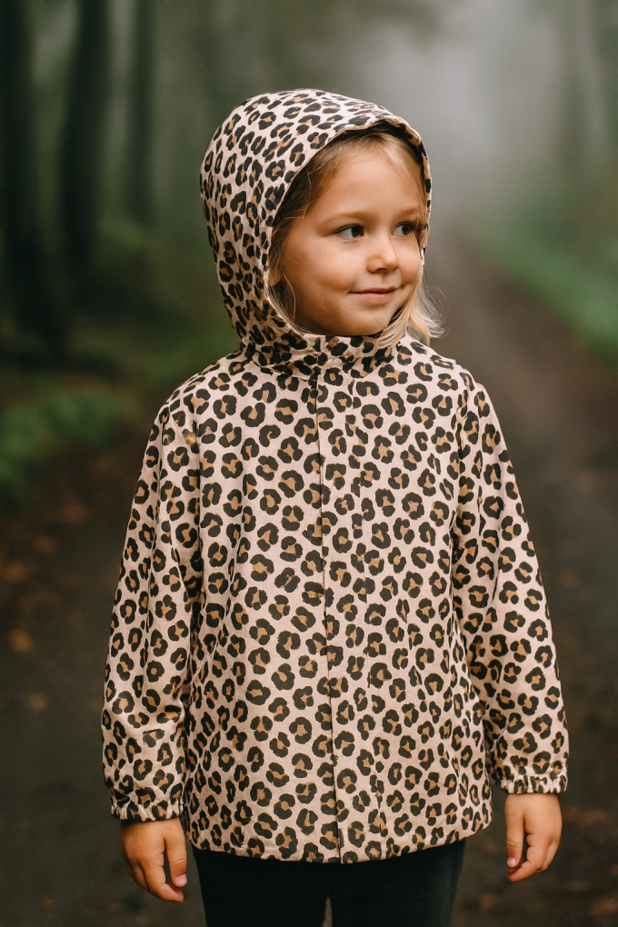 Regenjackenstoff Aqua Protect Little Leo, puder