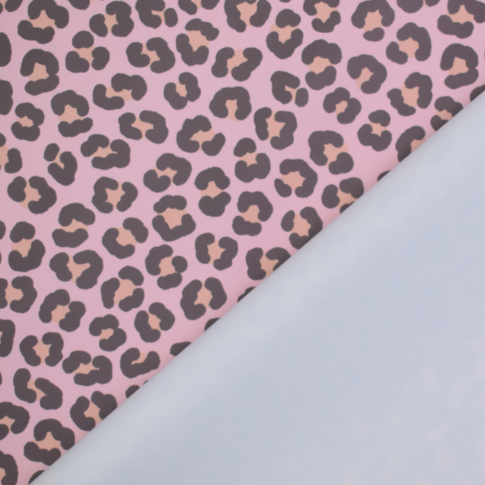 Regenjackenstoff Aqua Protect Little Leo, rosa