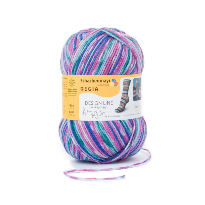 Regia 6-ply Design Line by Arne & Carlos 150 g, star night