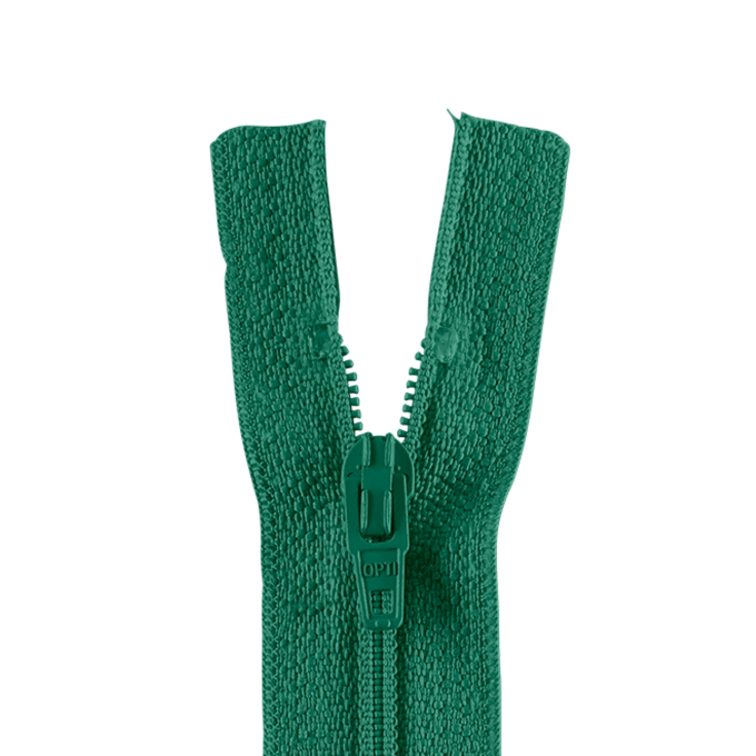 Fermeture éclair à spirale (4mm) non séparable Opti 4801, vert