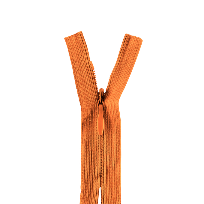 Fermeture éclair invisible 5595, orange