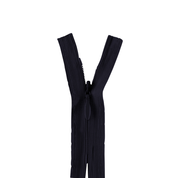 Fermeture éclair invisible 5595, bleu foncé