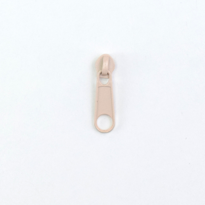 Reißverschluss Schieber, beige