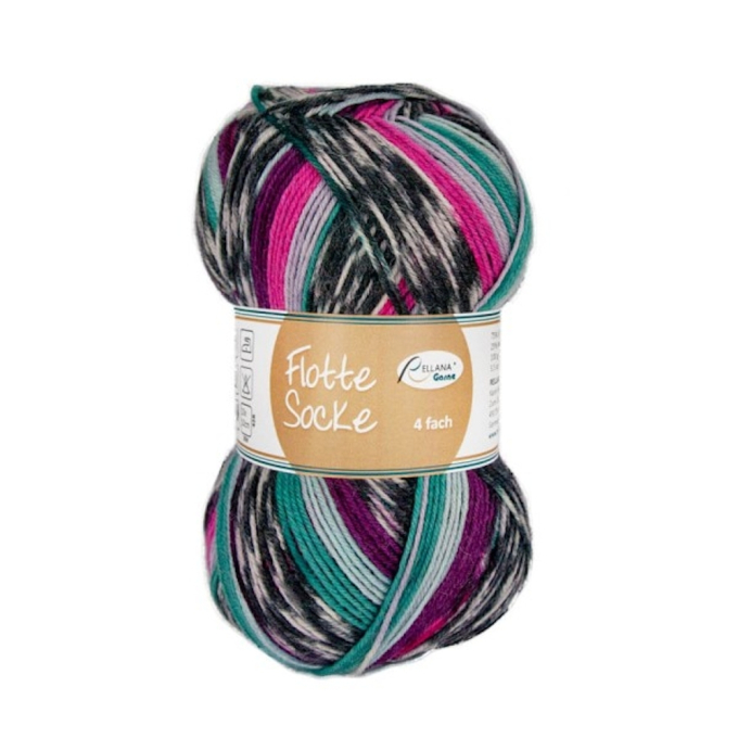 Laine à chaussettes Figaro Rellana Flotte Socke, 4 fils 1205