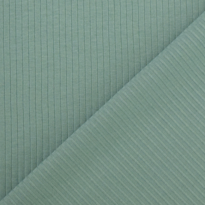 Tissu jersey côtelé, bleu clair