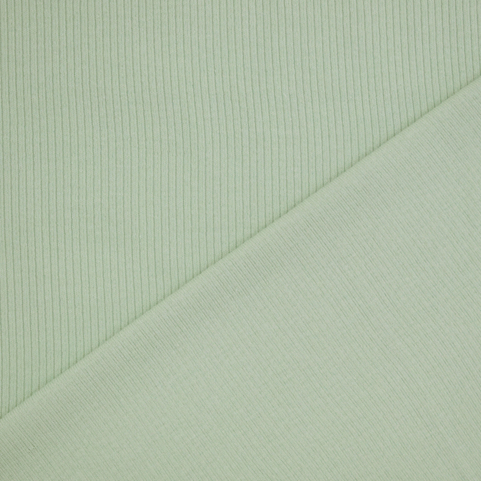 Ribjersey Mini, licht mintgroen