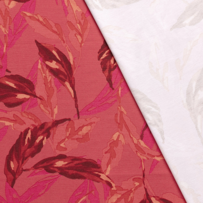 Punta di Roma jersey Flying Leaves, rood