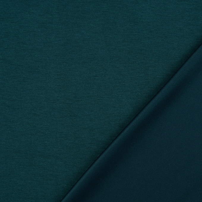 Punta di Roma jersey stof Paula, petrol