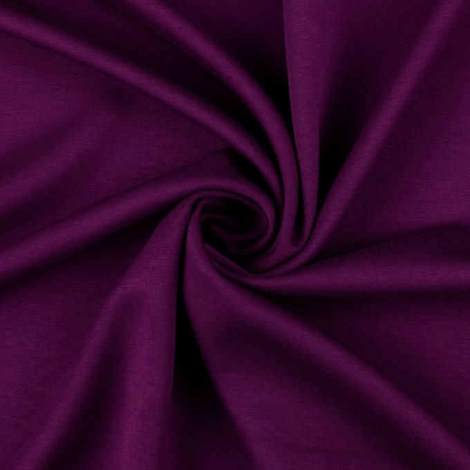 Tissu jersey romanite Paula, prune