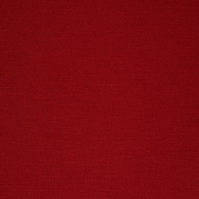 Tissu jersey punta di roma romanite uni, rouge
