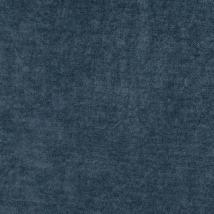 Tissu jersey velours côtelé milleraies, bleu dennim