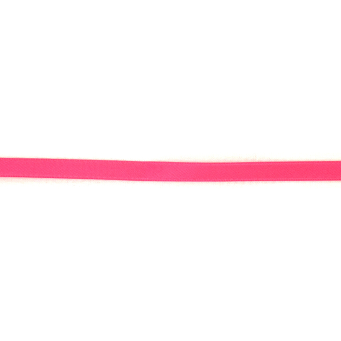Ruban Satin neon rose fuchsia fluo (6mm)