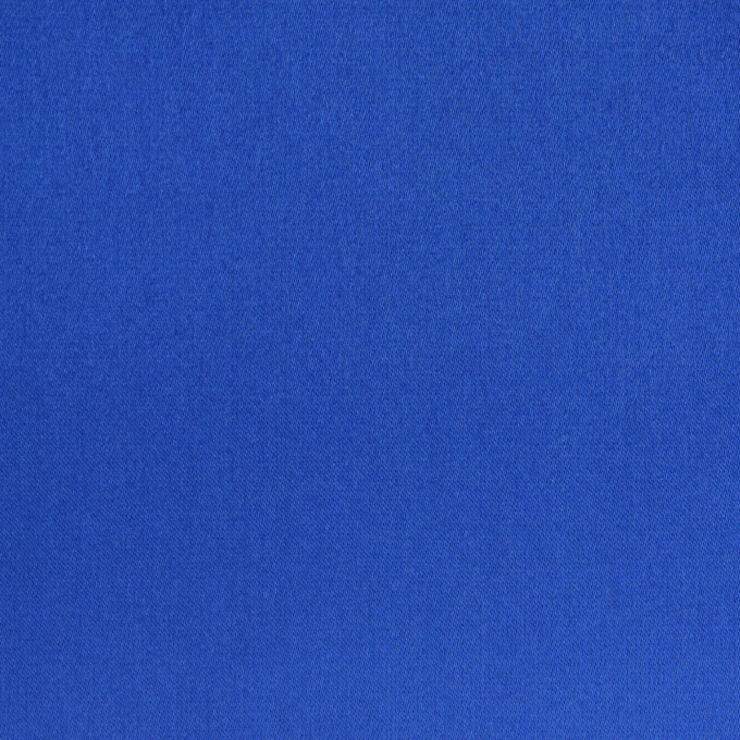 Tissu satin polyester léger uni, bleu royal