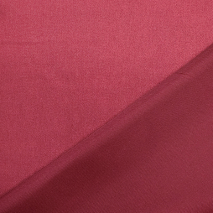 Tissu satin polyester léger uni, bordeaux