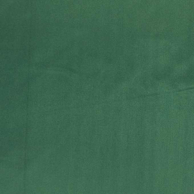 Tissu satin polyester léger uni, vert foncé
