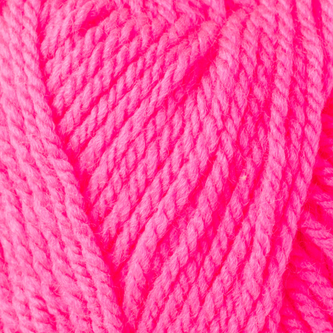 Schachenmayr Wol Bravo uni 50 g neonfuchsia