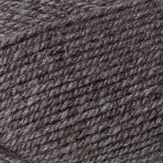 Laine Schachenmayr Bravo uni 50 g gris moyen chiné