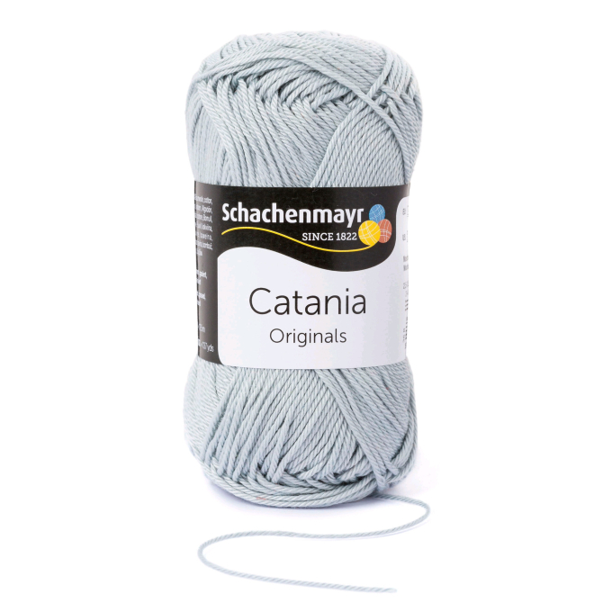 Laine Schachenmayr Catania uni 50 g argent
