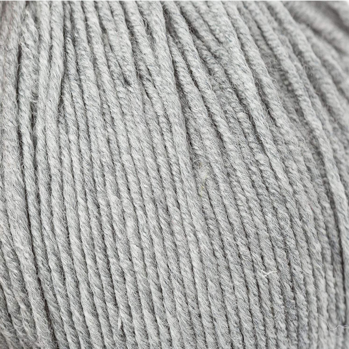 Schachenmayr Wol Merino Extrafine 120 50 g, grijs melange