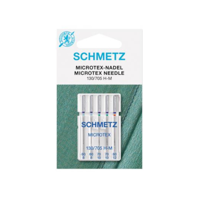 Schmetz Nähmaschinennadeln 130/705 Microtex 60-80