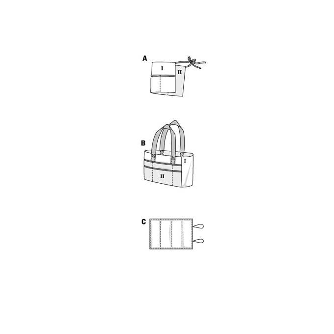 Naaipatroon Accesoires, Burda 5909, Nl/Dui/En/Fr