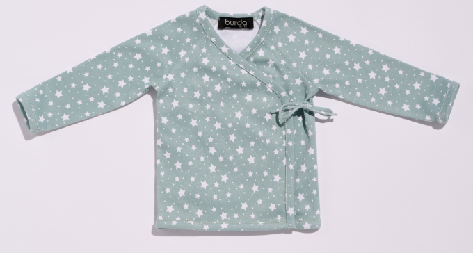 Patron Burda 9204 vêtements bébé, version papier, en français