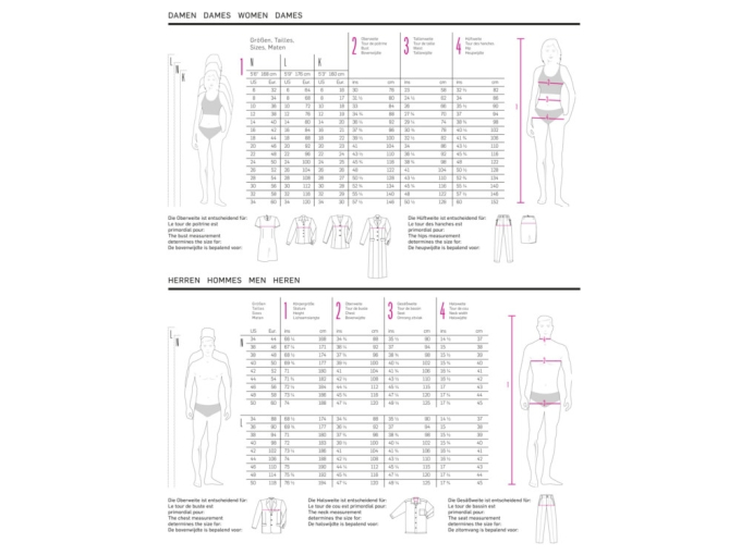 Sewing pattern blazer coat, Burda 6462, En/Ger/Fr