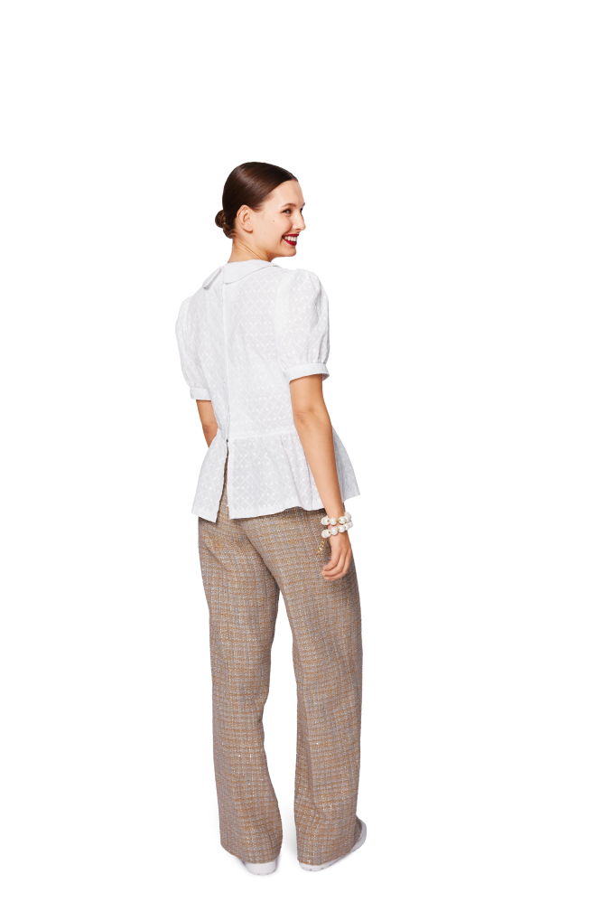 Naaipatroon Blouse, Burda 5687, Nl/Dui/En/Fr