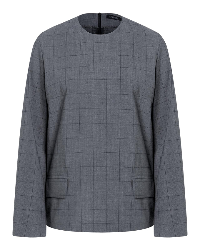 Naaipatroon Blouse, Burda 5701, Nl/Dui/En/Fr