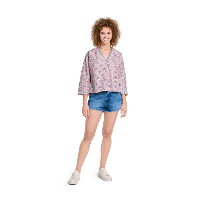 Naaipatroon blouse, Burda 5776 Nl/Dui/En/Fr